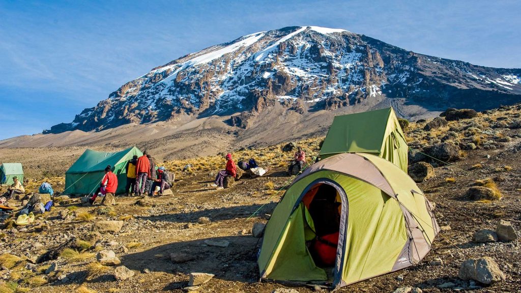 Kilimanjaro mountain hiking